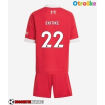 Otroške Nogometnih dresov Liverpool Hugo Ekitike #22 Domači 2025-26 Kratki rokavi (+ hlače)